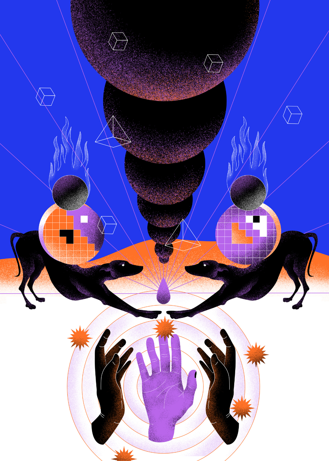 Planetas - LaGalan Illustration